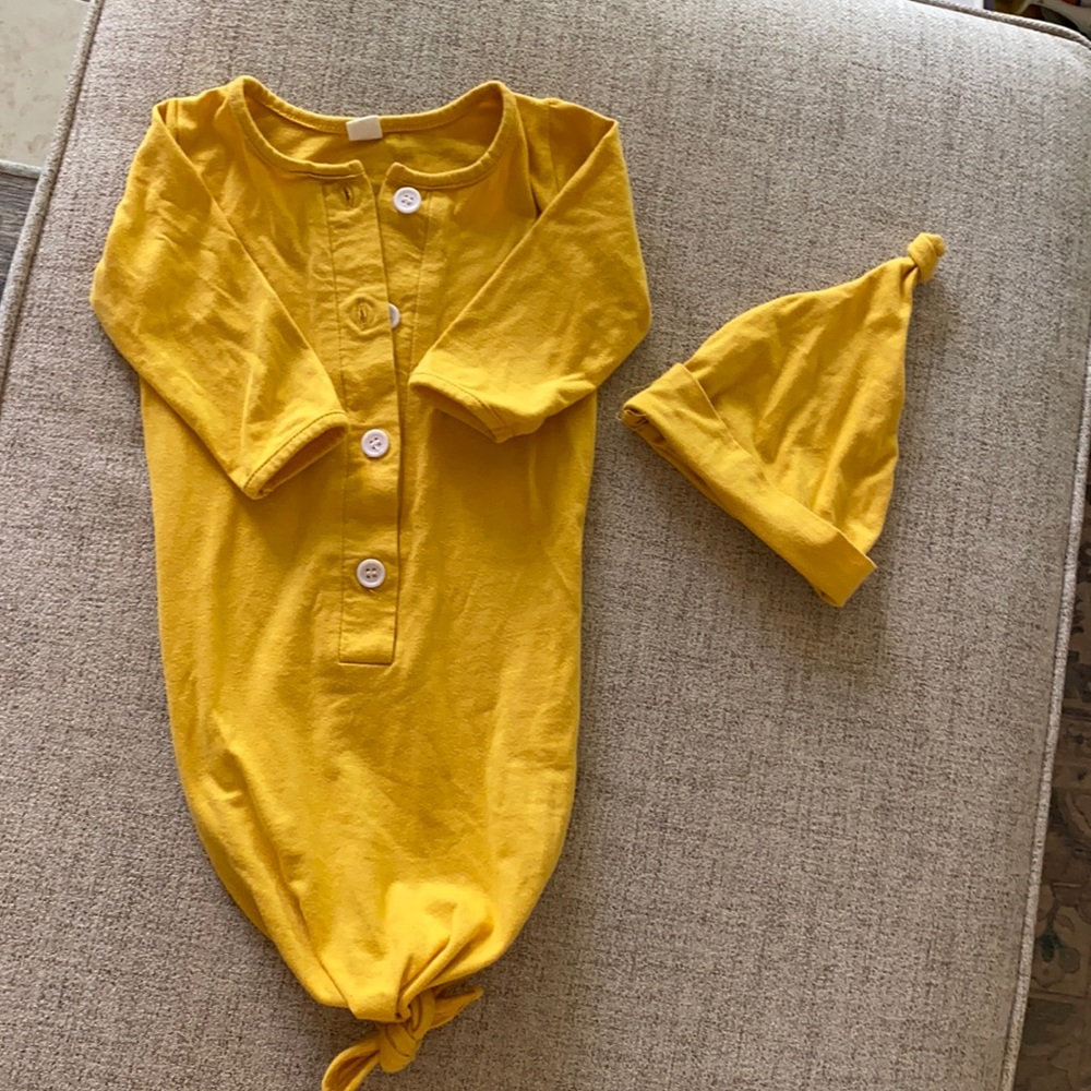 Sleep sack and matching hat